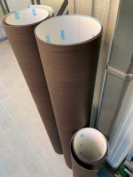 木目調ダイノックシート　ドアリフォームシート3メートル