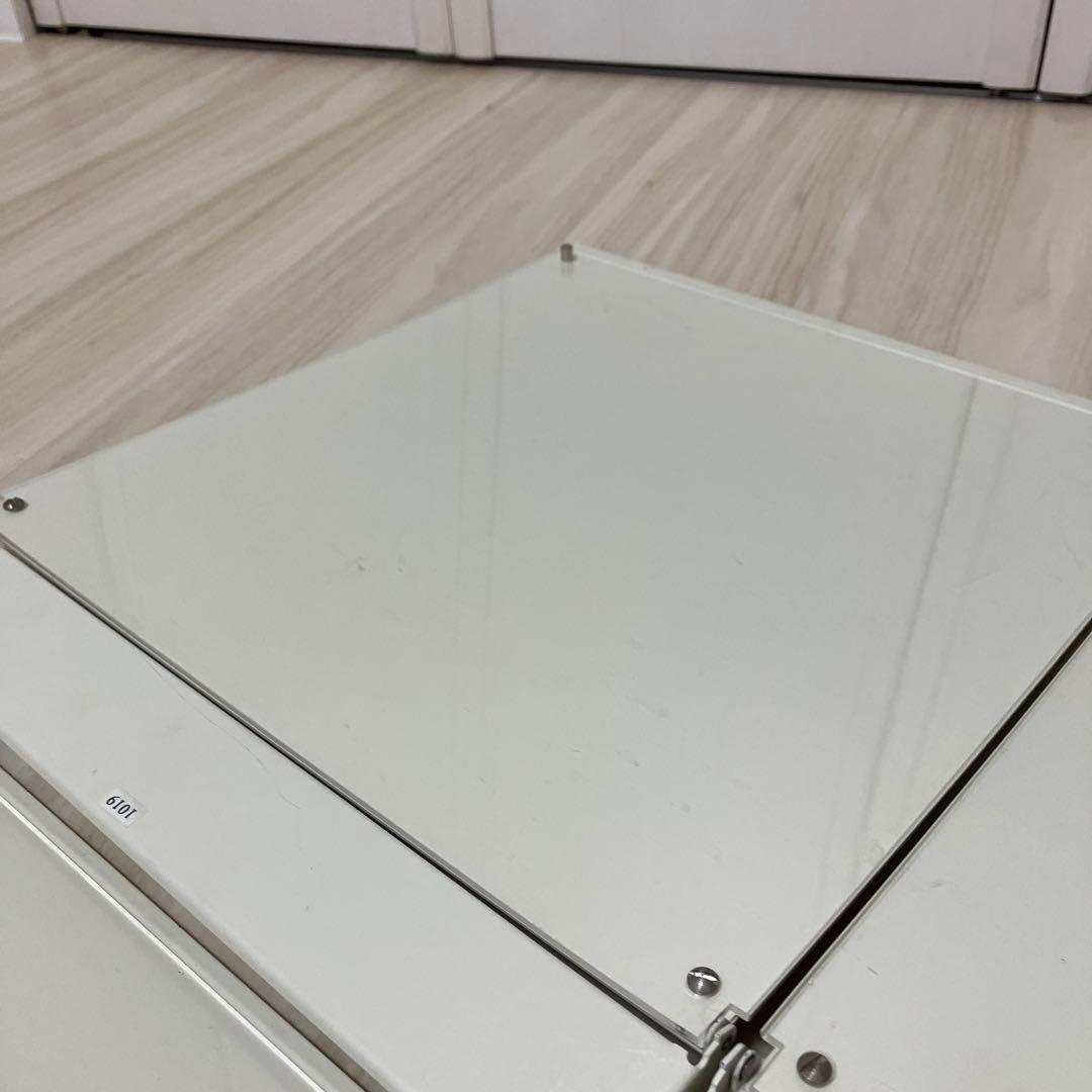 無印良品　スタッキングシェルフ用扉　アクリル　4個＋１枚（ジャンク品）