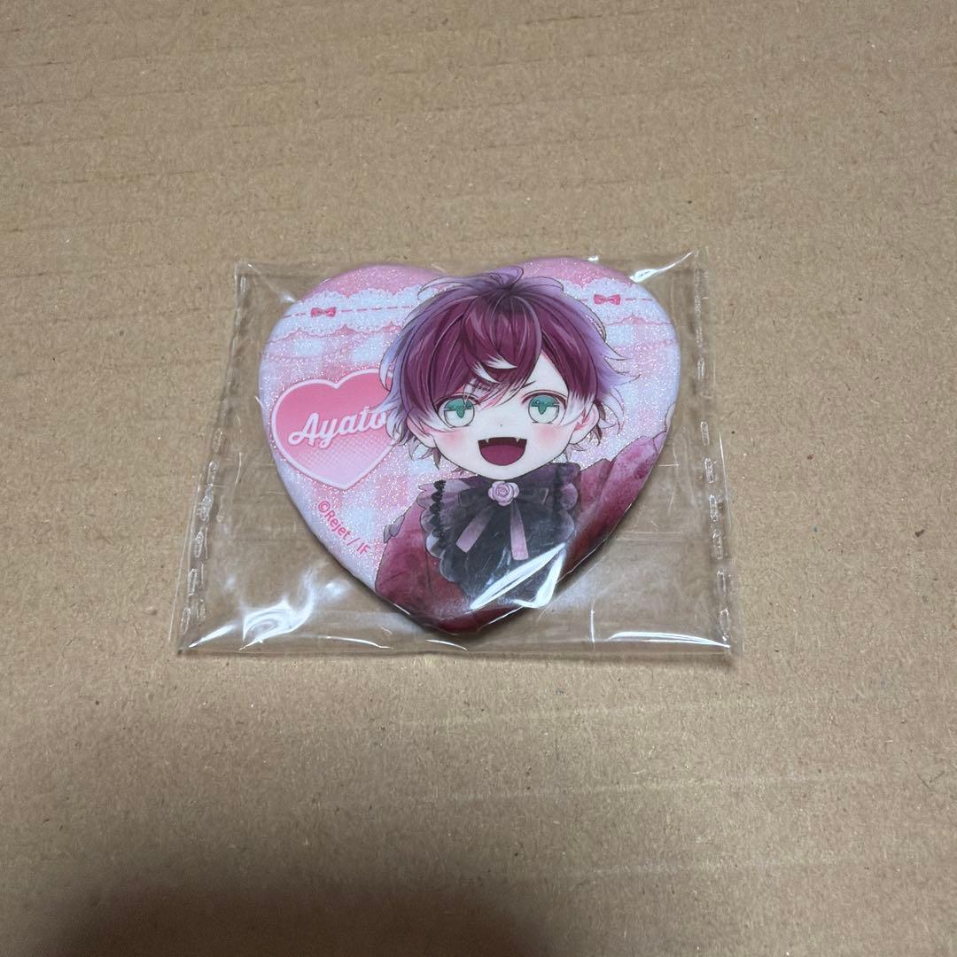 ディアラバ 缶バッジ ハート baby 逆巻アヤト - メルカリ