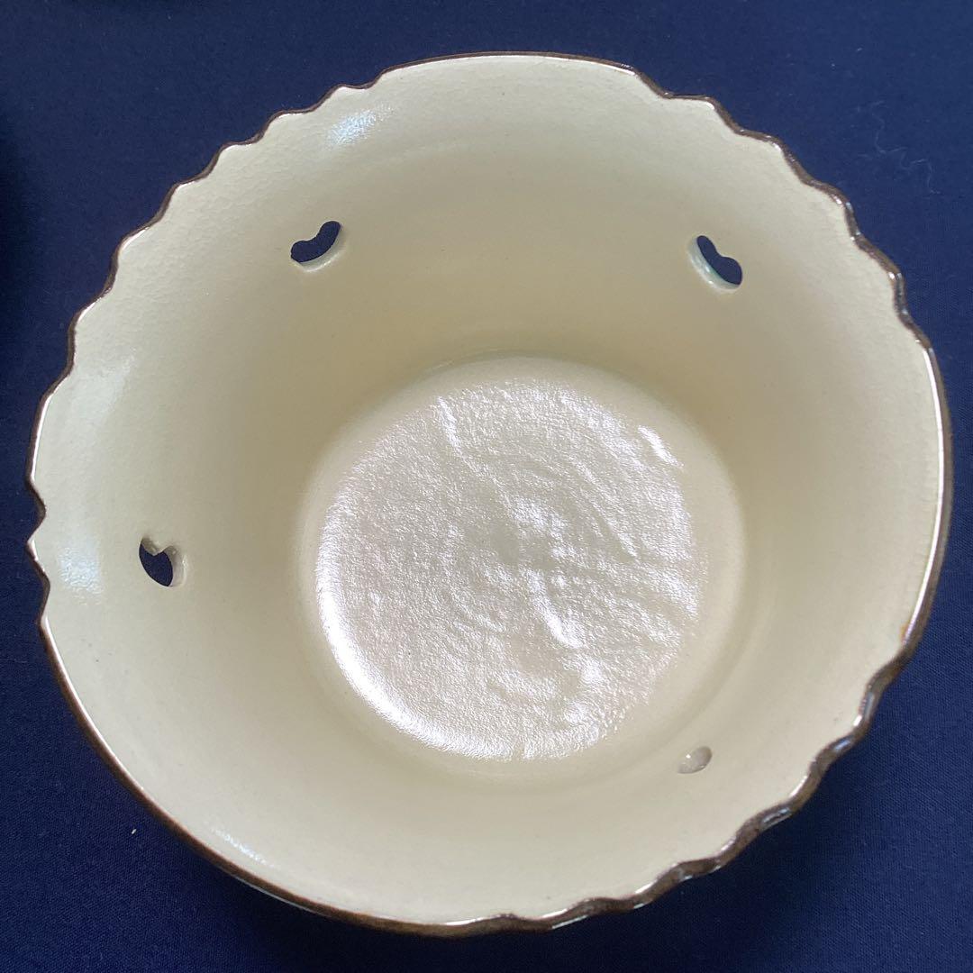 京焼乾山写紫陽花向付10客　　新品未使用　　　夏の器　　最後の10客