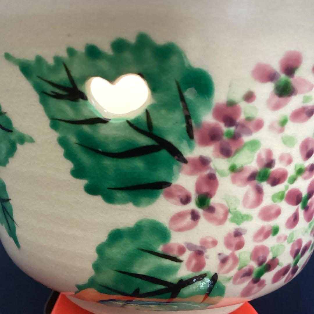 京焼乾山写紫陽花向付10客　　新品未使用　　　夏の器　　最後の10客