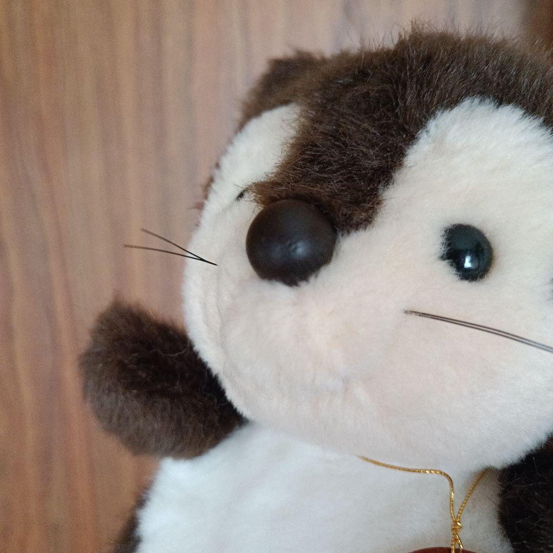 ファースト社 たぬき たま吉 玉吉 昭和レトロ ぬいぐるみ タマキチ