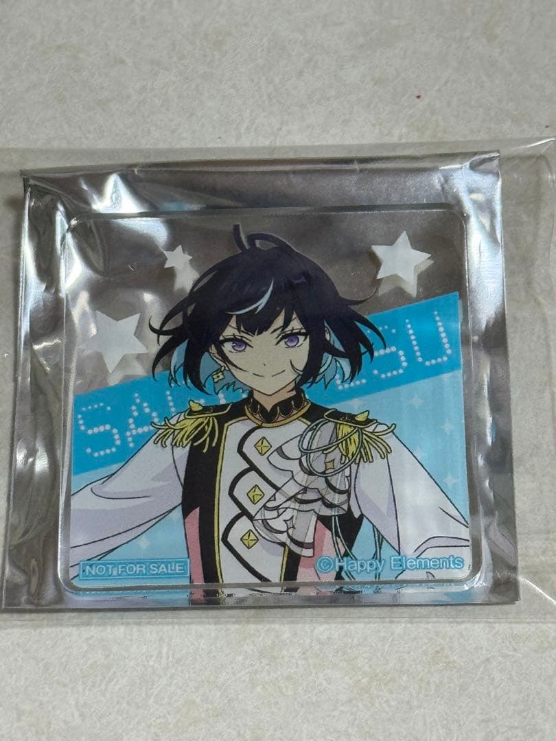 あんスタ エスプリ エス 冴霧笑主 アクリルバッジ - メルカリ