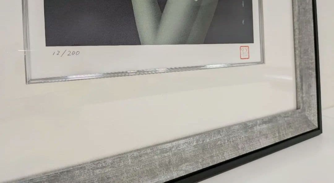 キキララ様専用【東郷青児】バラ一輪 リトグラフ 額付き - メルカリ