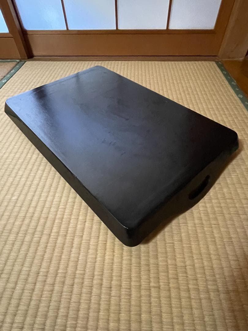 堆朱 わきとり盆 2枚