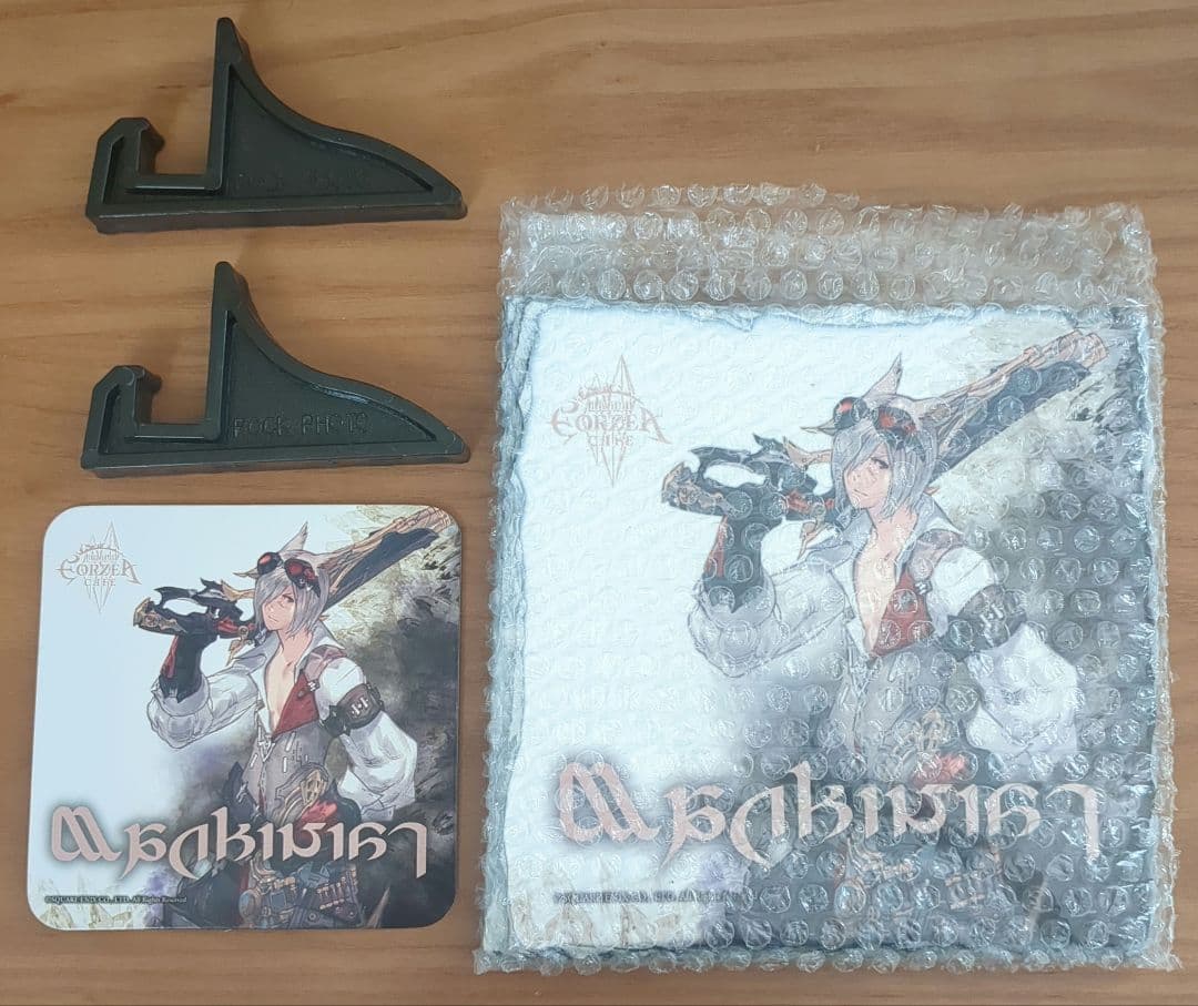 【匿名配送】FF14 ジョブ石板 / 機工士 (未使用) + コースターセット