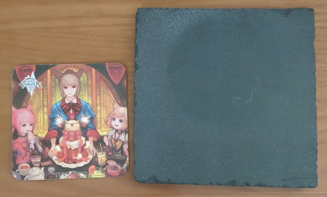 【匿名配送】FF14 ジョブ石板 / 機工士 (未使用) + コースターセット