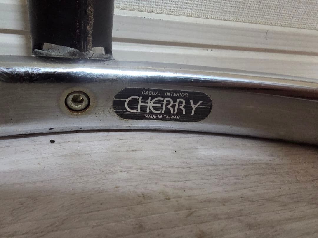 バースツール ガラス天板 スチールフレーム　チエアセット