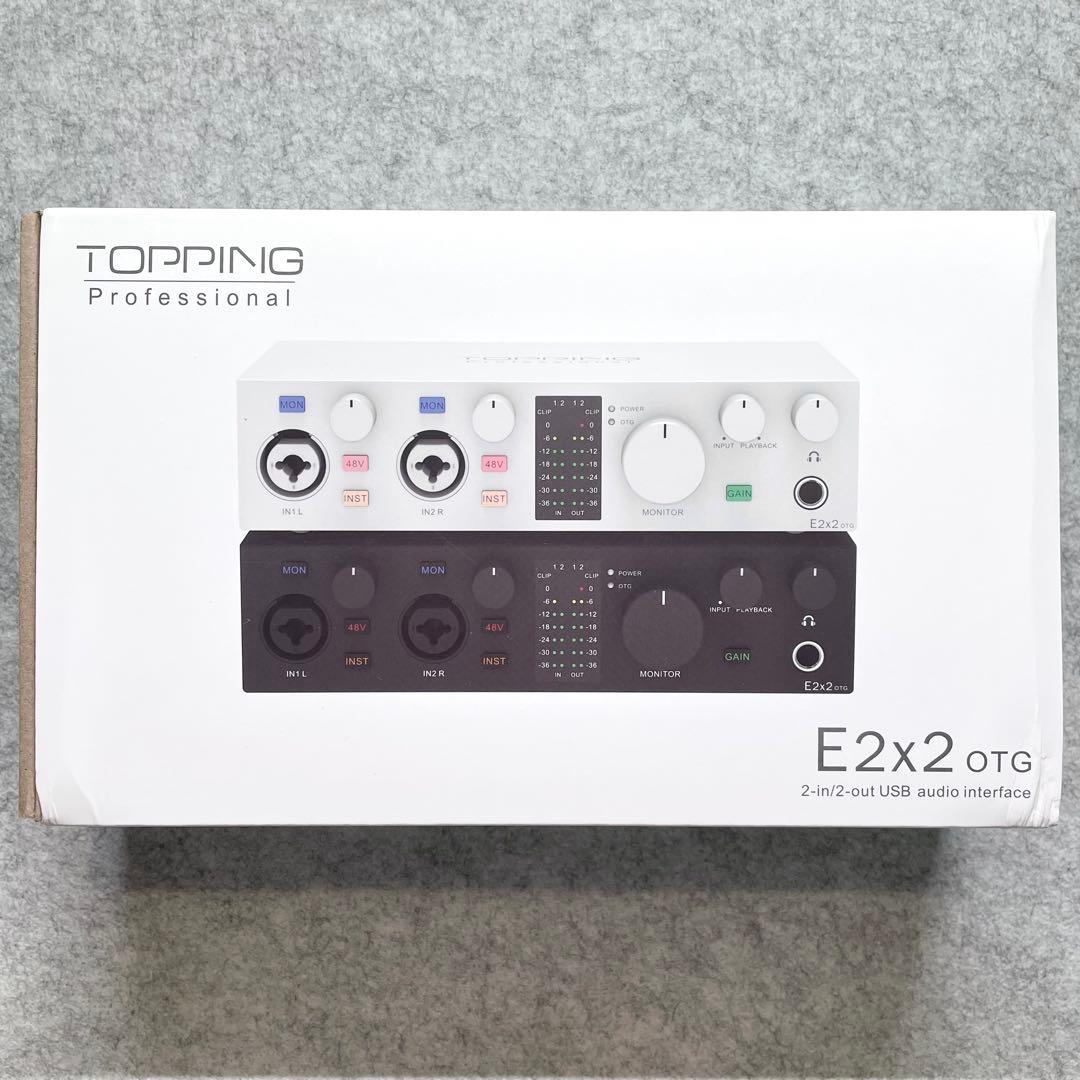 Topping E2X2 OTG オーディオインターフェイス