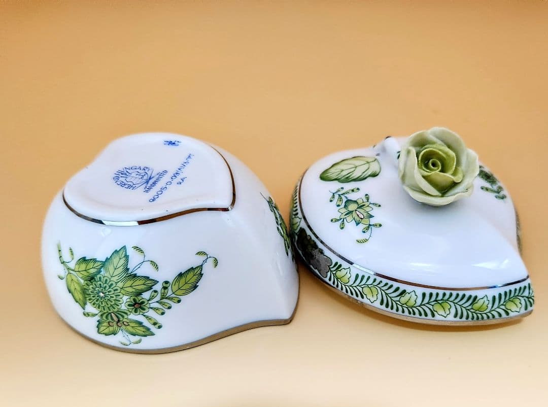 あろま様専用 【ヘレンドインドの華ボンボニエール】＋【リヤドロ