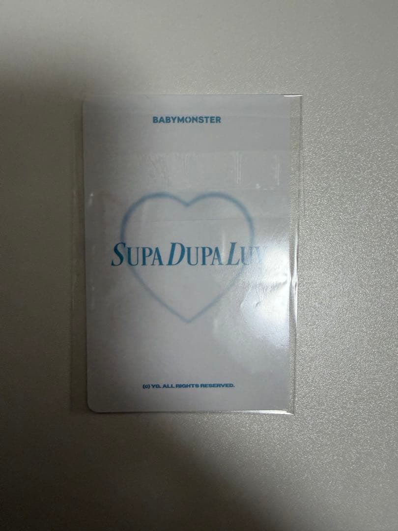 BABYMONSTER パリタ トレカ 台北 ポップアップ 購入特典 - メルカリ
