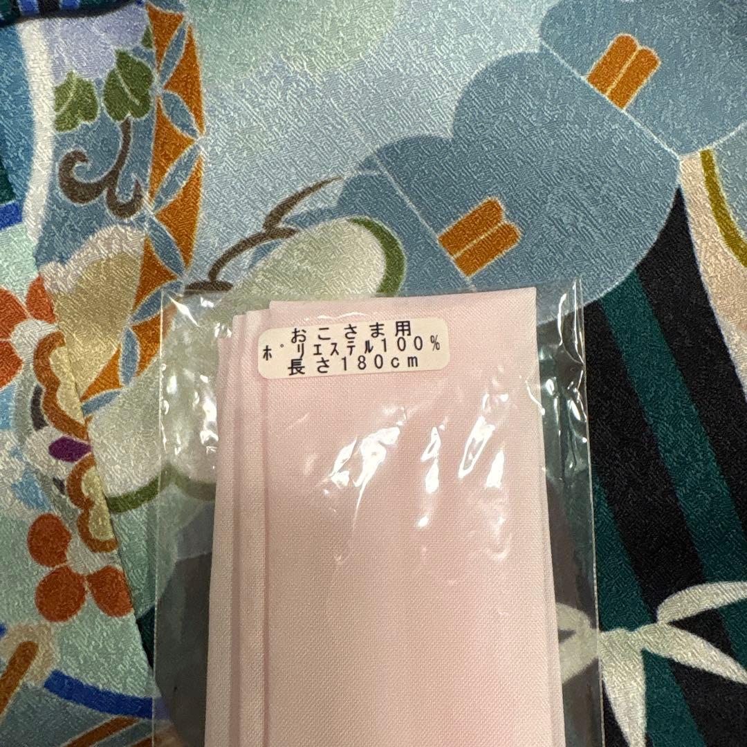 【美品】七五三　男の子用着物 3歳　被布フルセット