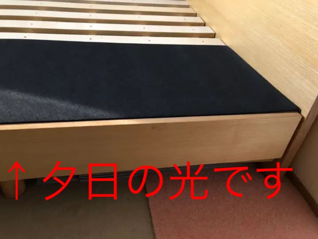 ⭐シングルベットのフレーム  引き出し*3つ