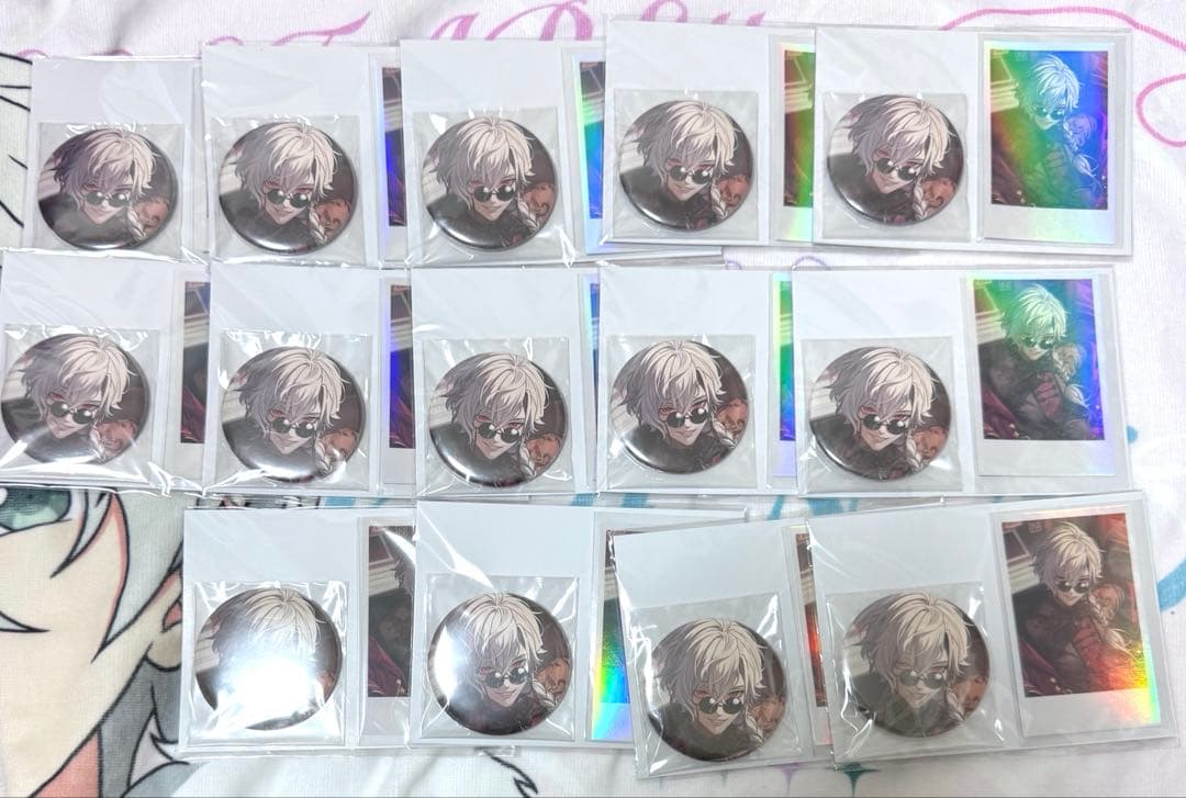 にじさんじ 葛葉 誕生日グッズ 2024 缶バッジ チェキ 14個セット