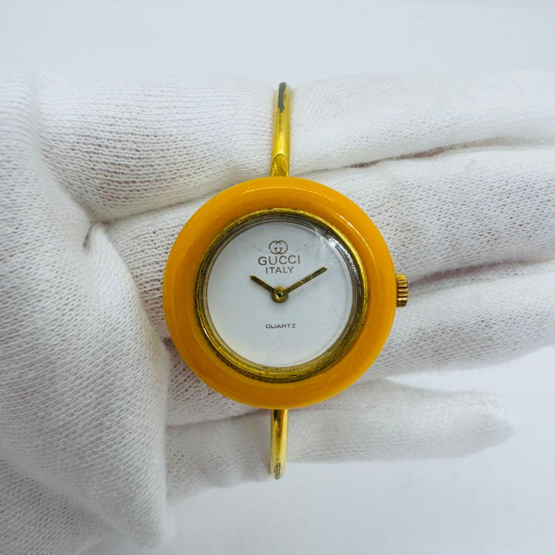 ✨GUCCI✨グッチ✨チェンジベゼル✨バングルウォッチ✨レディース✨腕時計✨