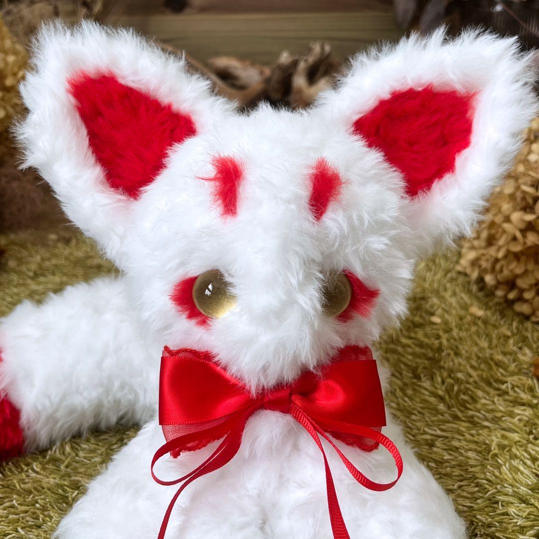 【sample】　あみぐるみ　ぬいぐるみ　アートドール 幻獣　狐