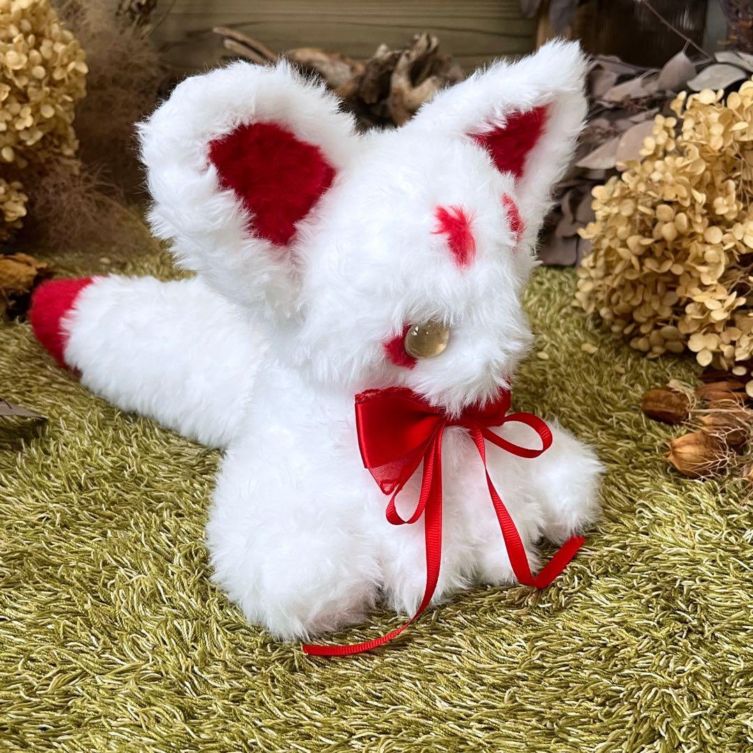 【sample】　あみぐるみ　ぬいぐるみ　アートドール 幻獣　狐