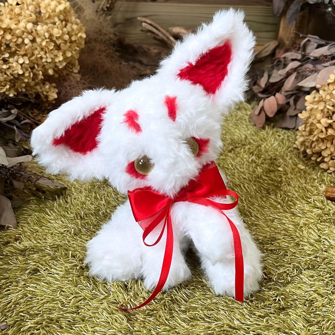 【sample】　あみぐるみ　ぬいぐるみ　アートドール 幻獣　狐