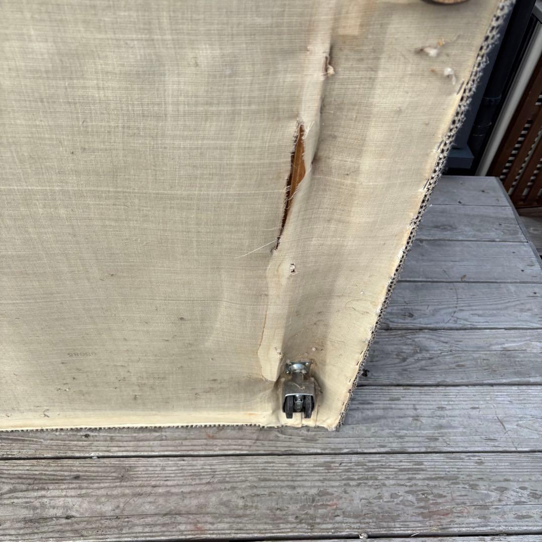 北欧レトロ ヴィンテージ 1人掛けソファ アームチェア 木肘 昭和レトロ 古家具