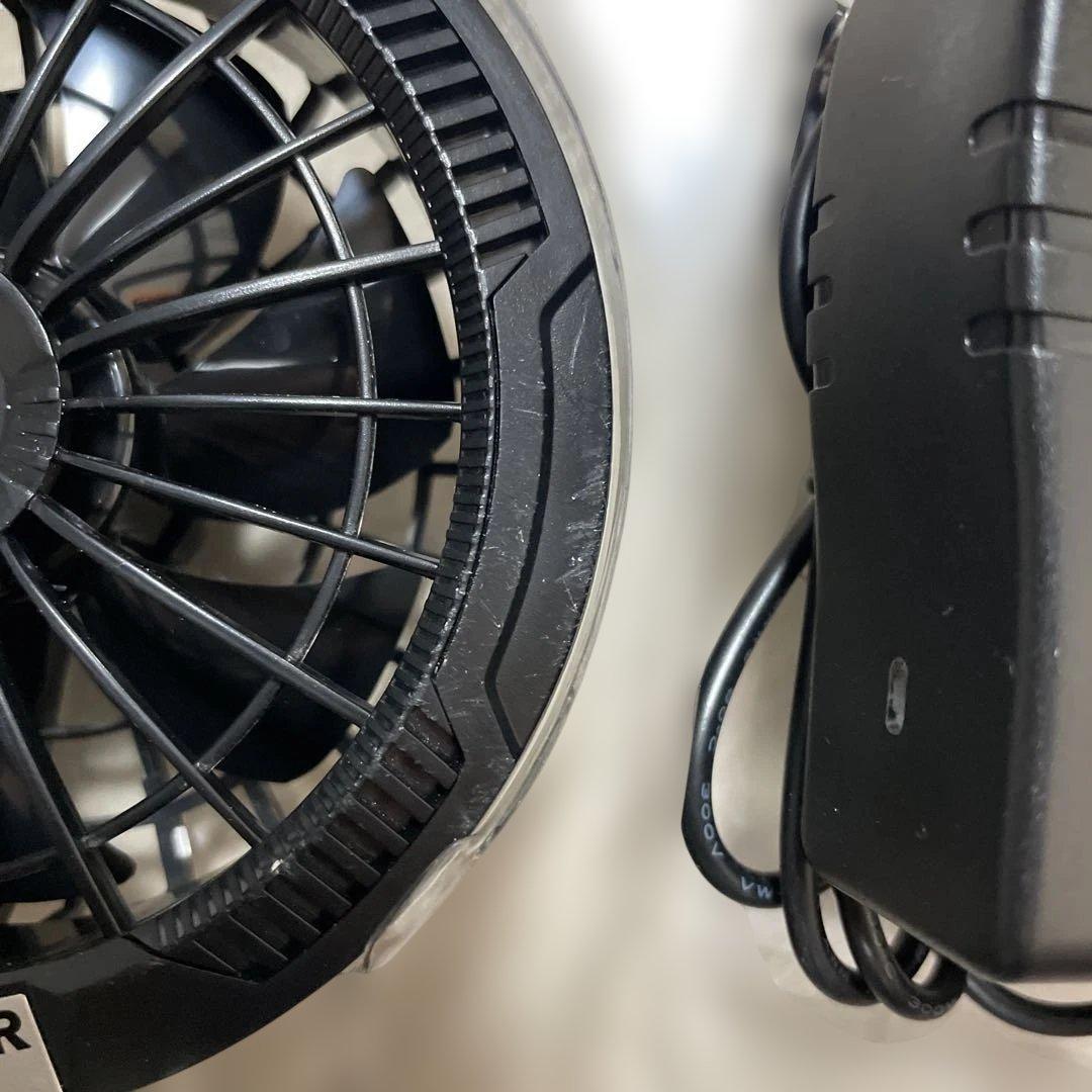 BURTLE 空調服ネイビーLLファン付き