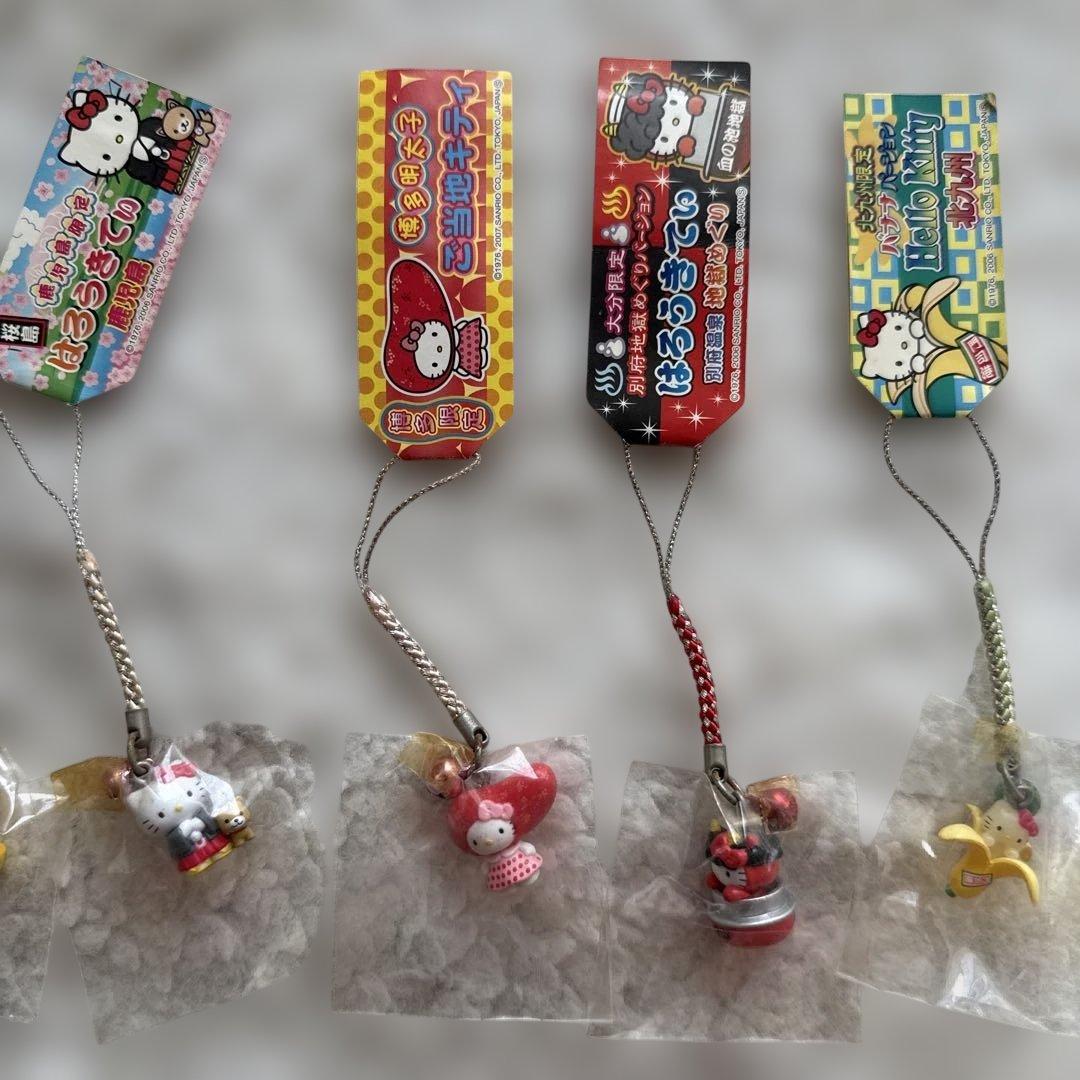 ハローキティ 根付けストラップセット