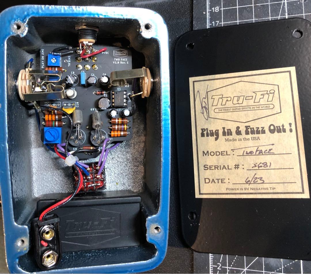 Tru-Fi TWO FACE Fuzz ファズ jimi hendrix