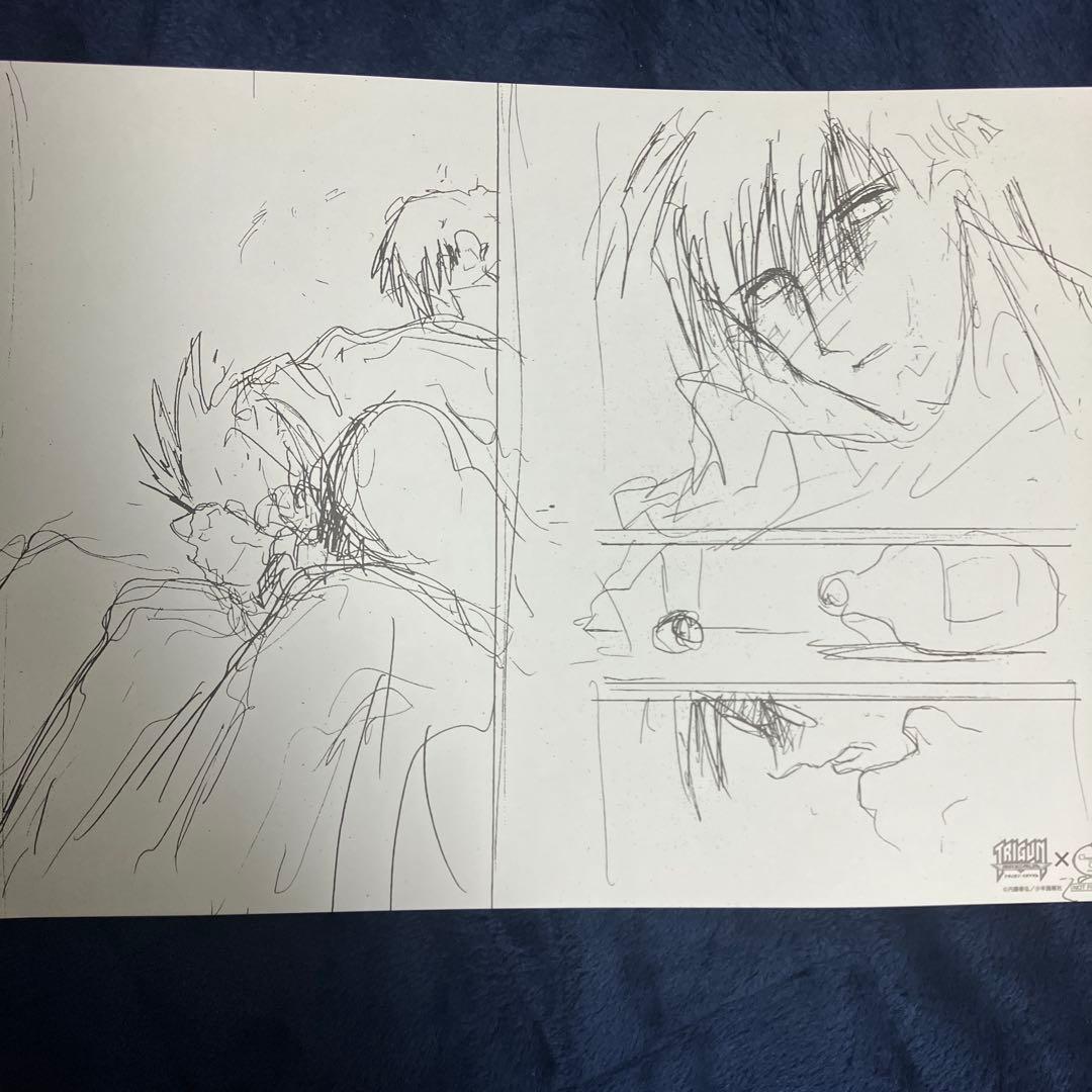 六枚セット】中外グレースカフェ トライガン TRIGUN ラフペーパー