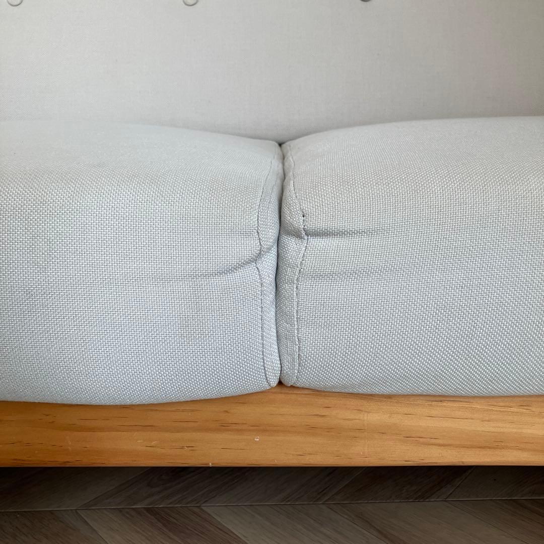 LOWYA （ロウヤ） ソファ 2.5人掛け 2人掛け　クッション付き