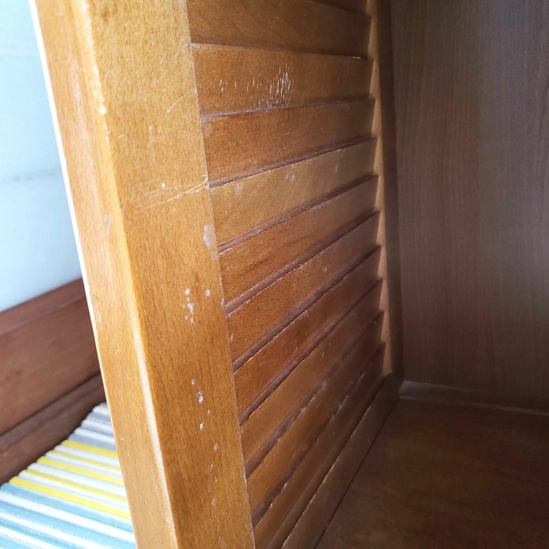 昭和 レトロ 家具 アンティーク 棚 シェルフ カリモクカグ 花台 電話台