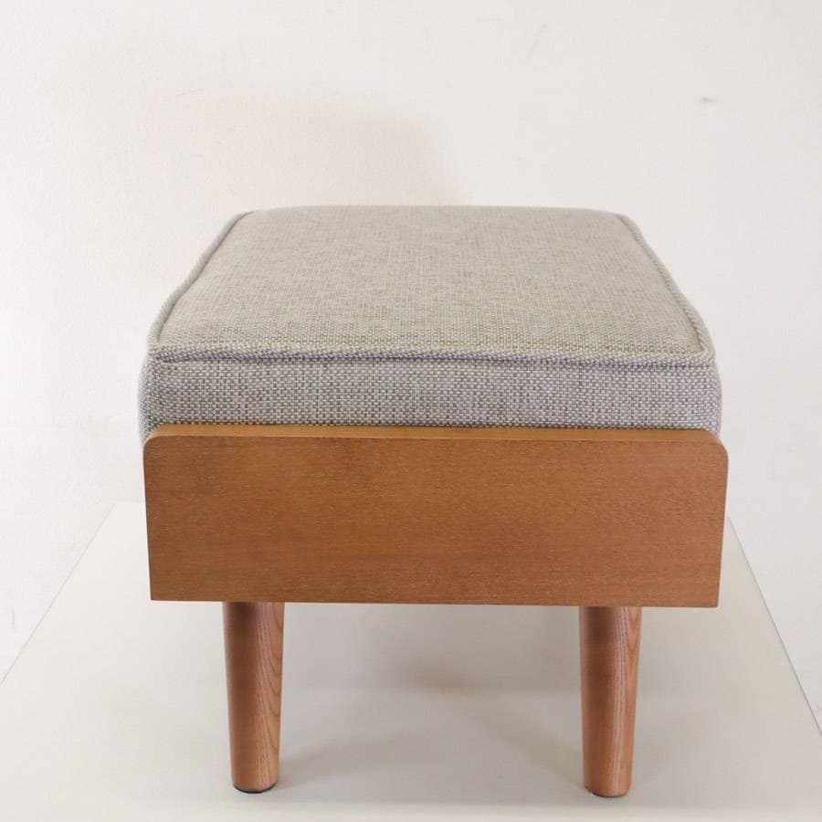 展示品 24年製 ウニコ アルベロ カバーリング オットマン チーク色 ベージュ