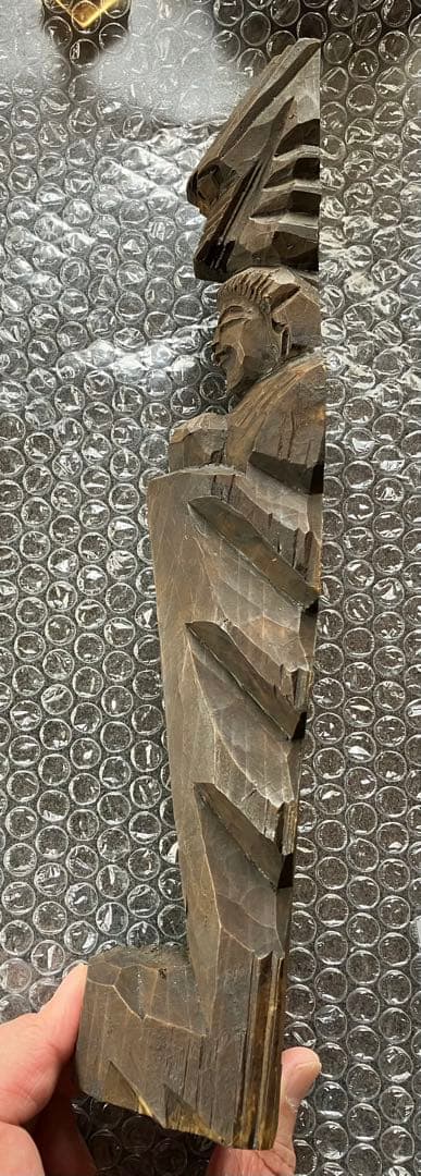 円空仏　飛騨高山　津田彫刻　一位一刀彫　亮佳作