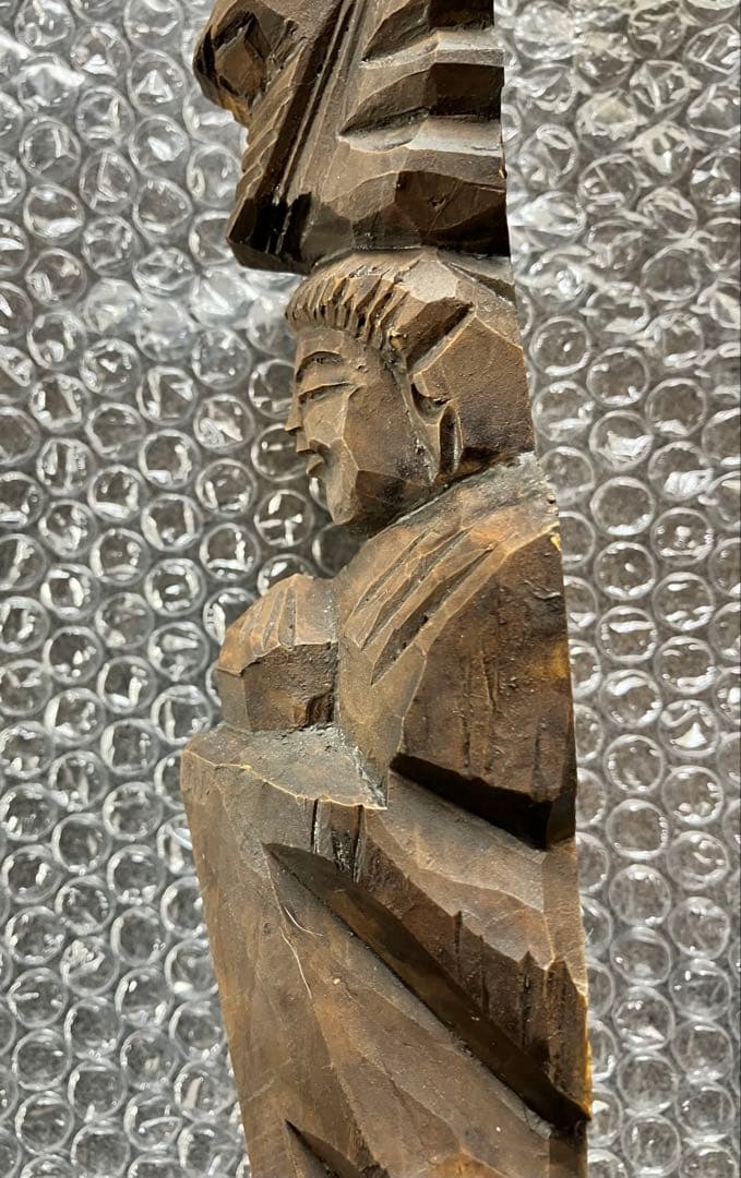 円空仏　飛騨高山　津田彫刻　一位一刀彫　亮佳作
