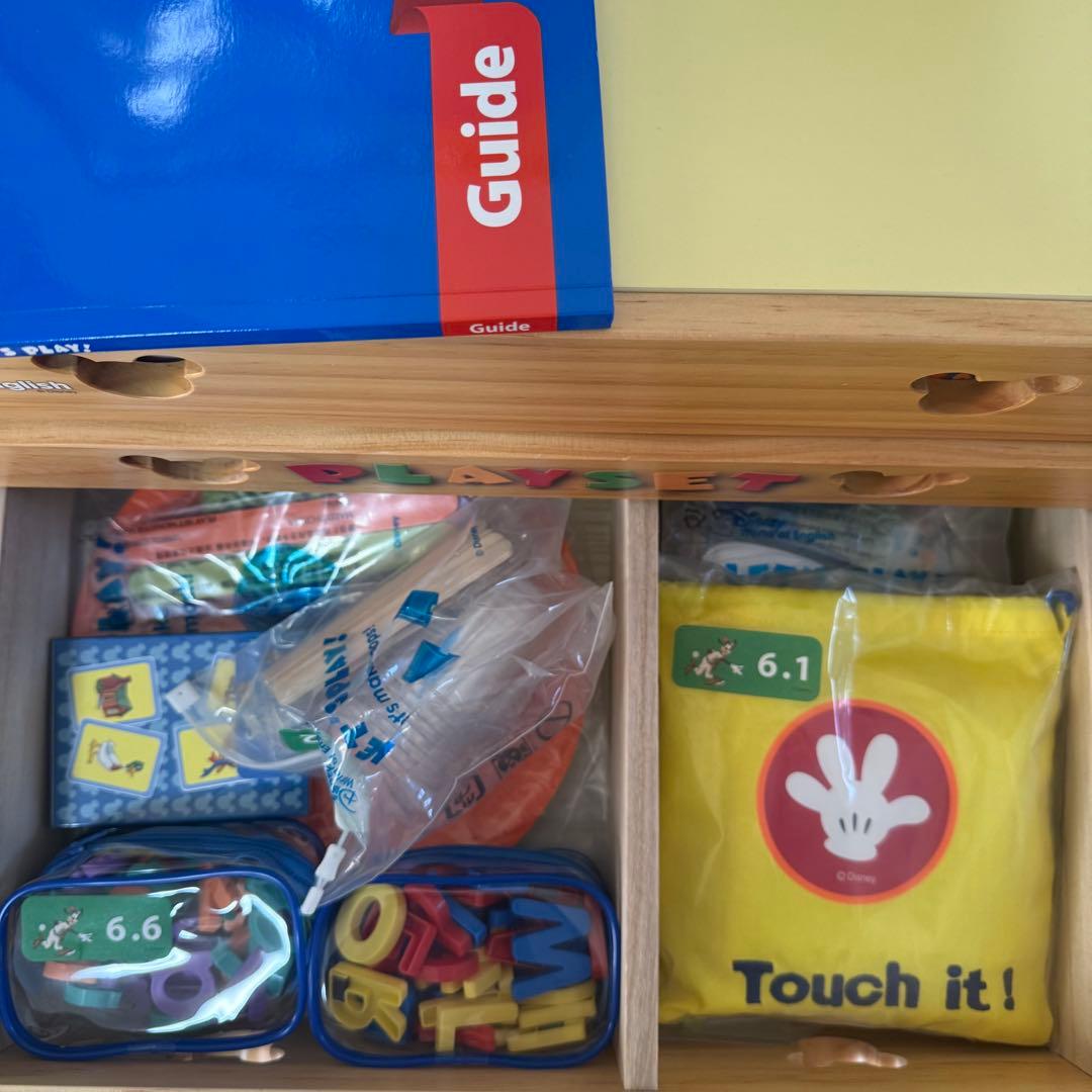 ジャンク品】DWE レッツプレイ ディズニー英語システム リニューアル版