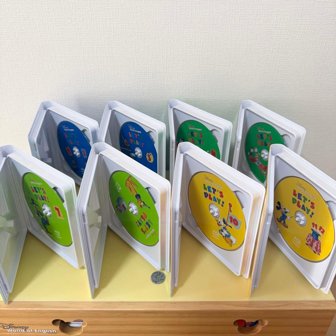 ジャンク品】DWE レッツプレイ ディズニー英語システム リニューアル版