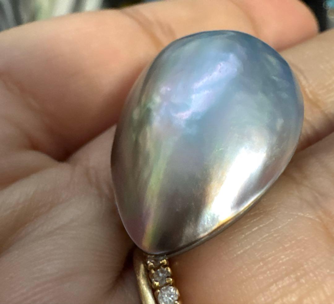 特大マベパール　無調色　20.755ct