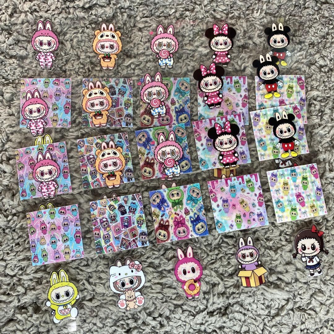 処分価格☆カット済みロールシール おすそ分け15枚×3シート 45枚