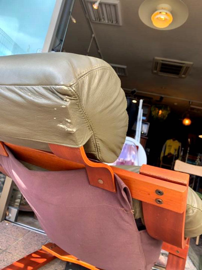 1970年代　ネロクラーケン　ヴィンテージアームチェア・オットマン