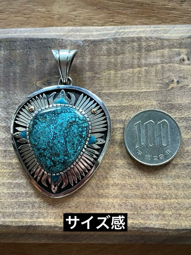 Ryo’s Smith オールドキングマン K18 サンバースト ペンダント