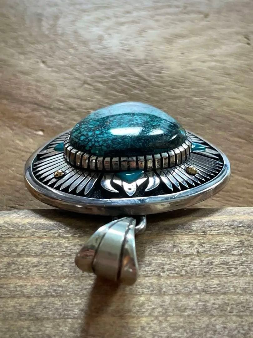 Ryo’s Smith オールドキングマン K18 サンバースト ペンダント