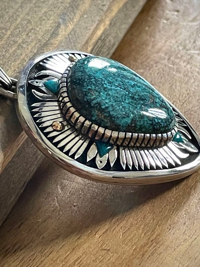 Ryo’s Smith オールドキングマン K18 サンバースト ペンダント