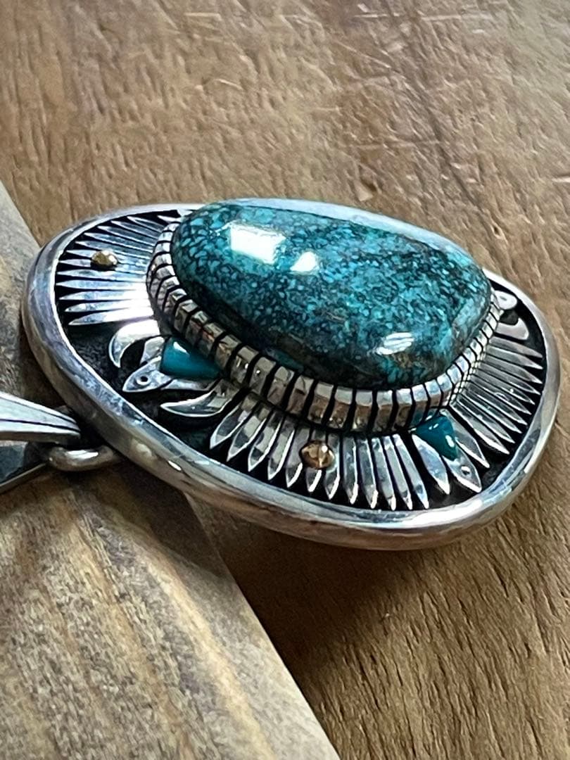 Ryo’s Smith オールドキングマン K18 サンバースト ペンダント