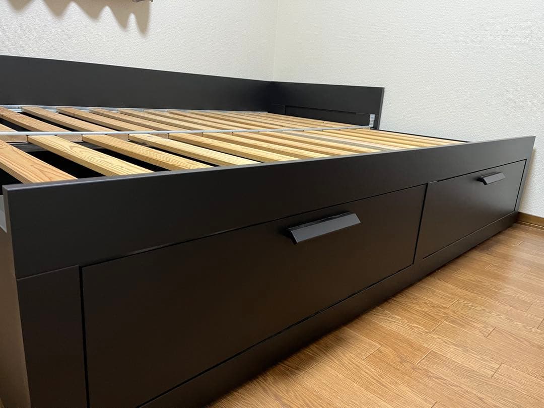 IKEA ブリムネス　ベッド　セミシングルベッド