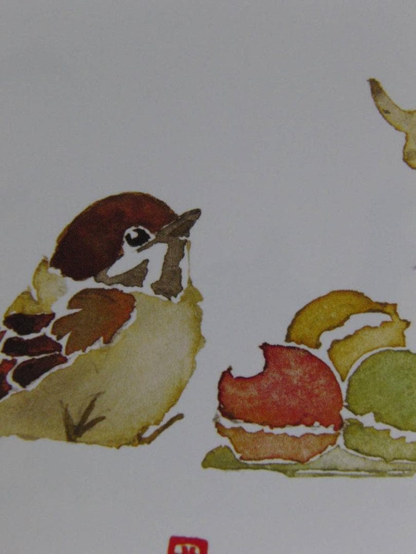 北田稔、【マカロン】、希少な額装用画集より、状態良好、新品額装付