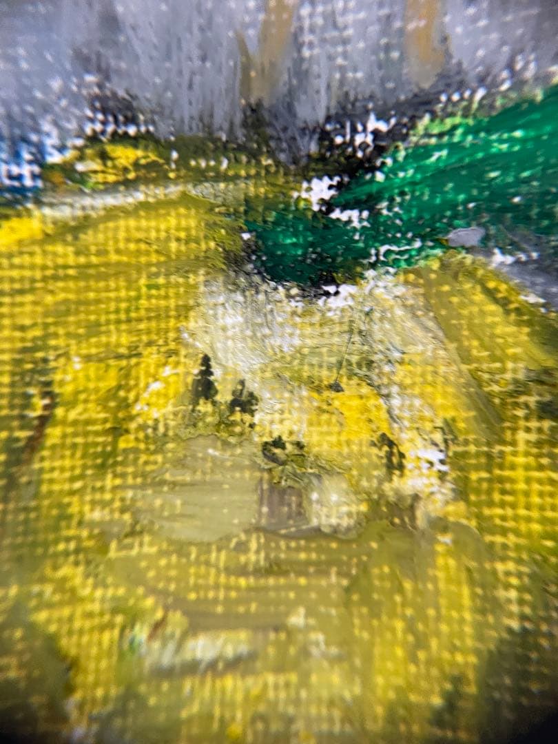 静かな実り｜柚子の小品原画（2025）