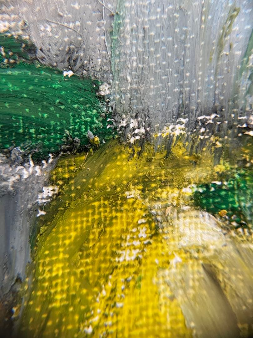 静かな実り｜柚子の小品原画（2025）