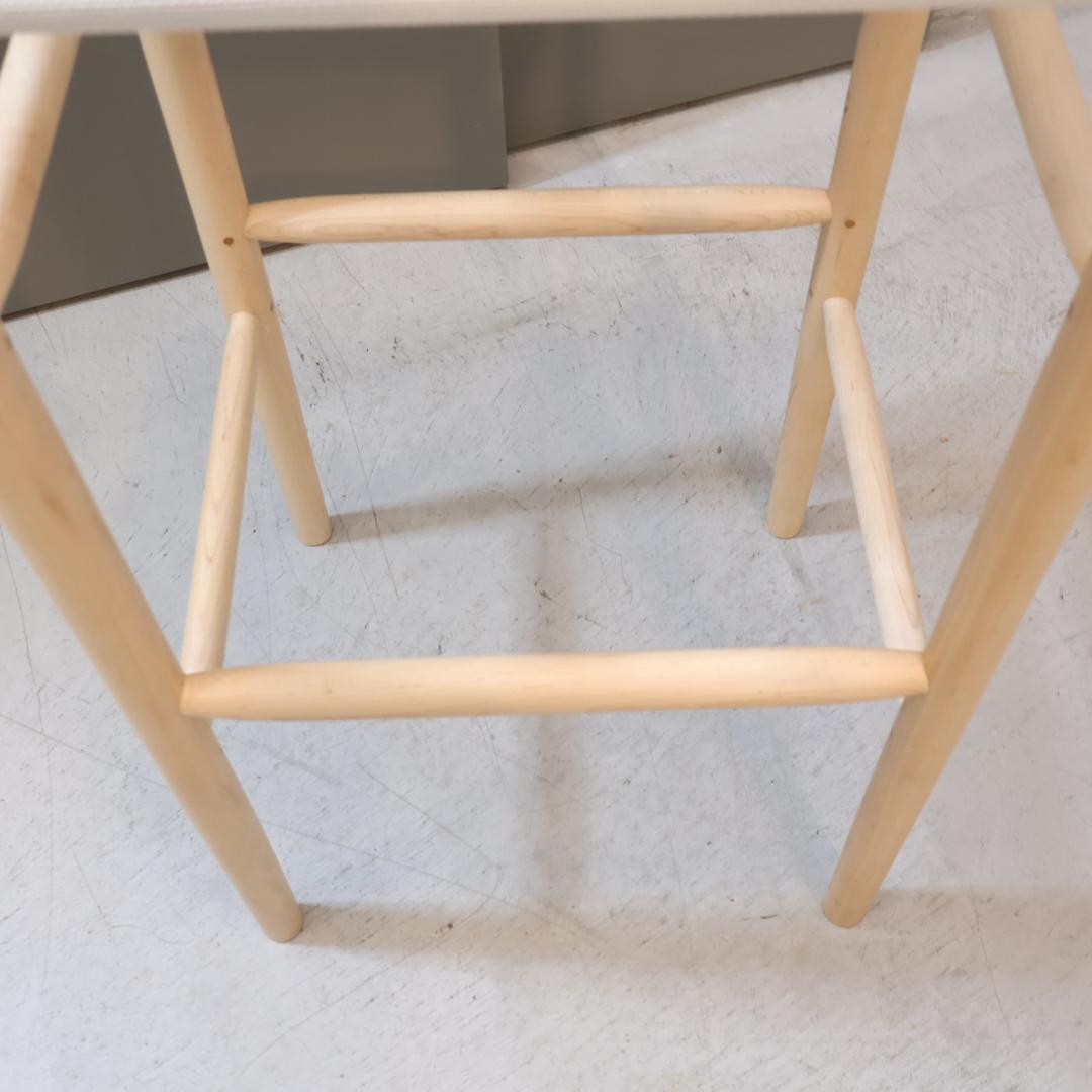 マルニコレクション ライトウッド ハイスツール メープル材 カウンターチェア