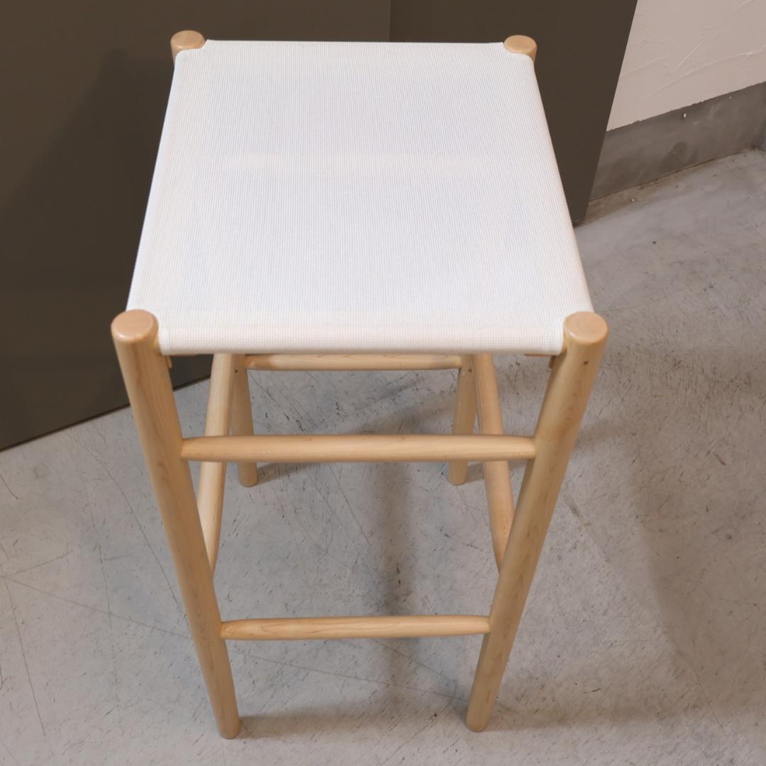 マルニコレクション ライトウッド ハイスツール メープル材 カウンターチェア