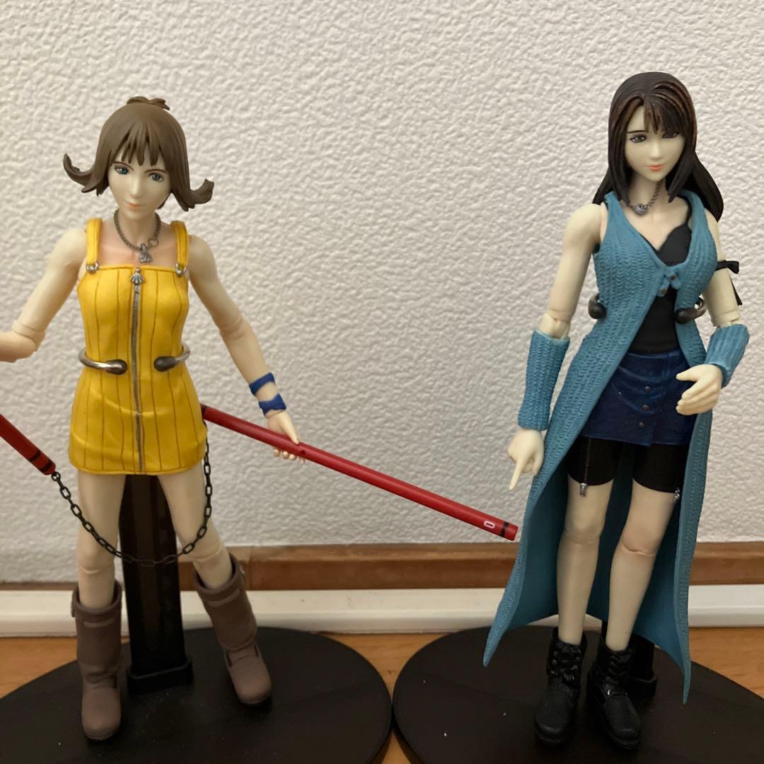 ファイナルファンタジー8 フィギュア リノア セルフィ ゼル サイファー