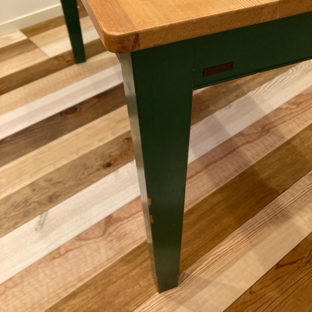 Karf パインテーブル デスク アンティーク ヴィンテージ オールドパイン