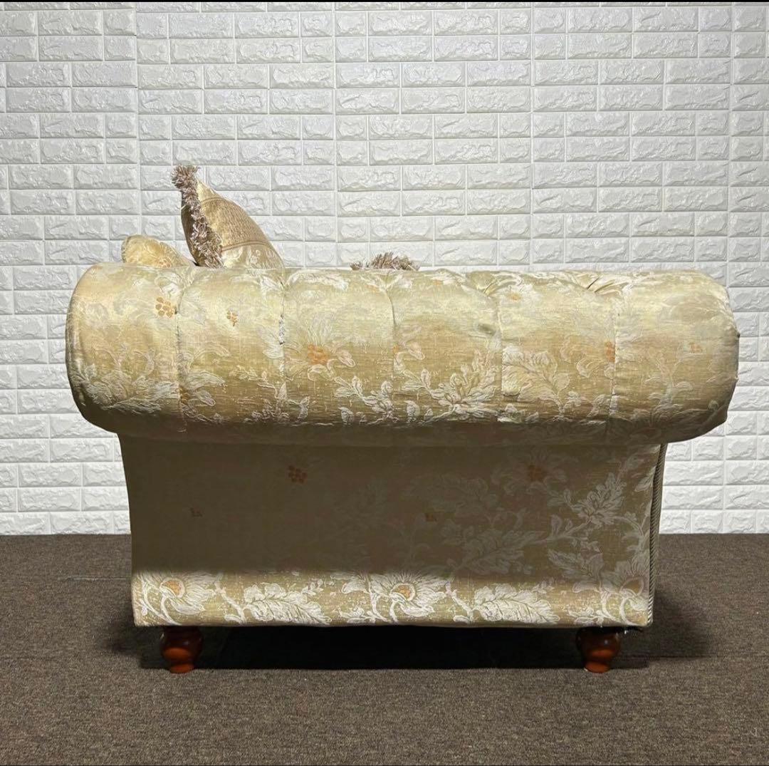 イタリア製 高級ソファ 1人掛け アンティーク 姫系 おしゃれ